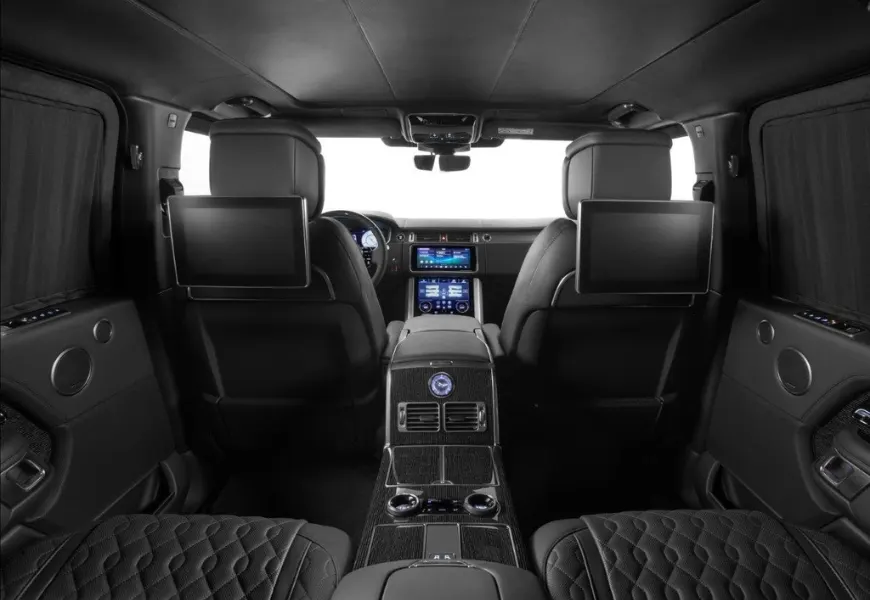 Luxury Chauffeur Range Rover interior