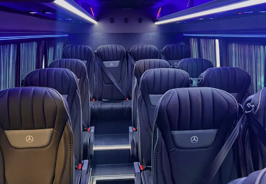 luxury Mercedes sprinter dark