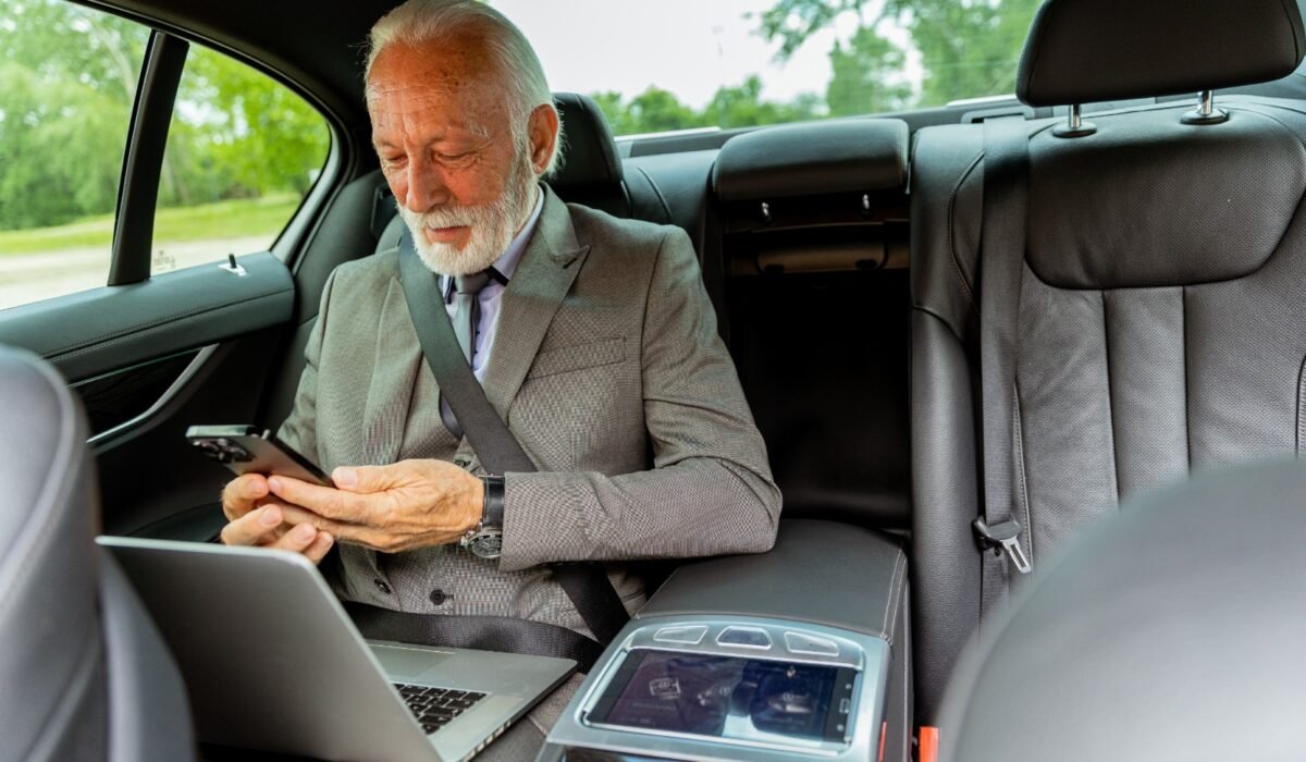 Business client with private tours