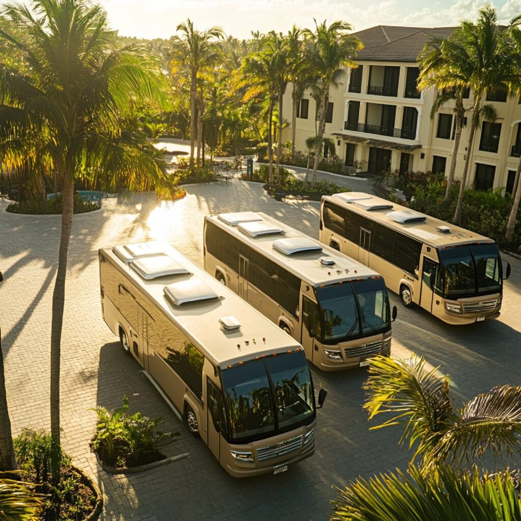 bus rental events Marrakech corporate group transport