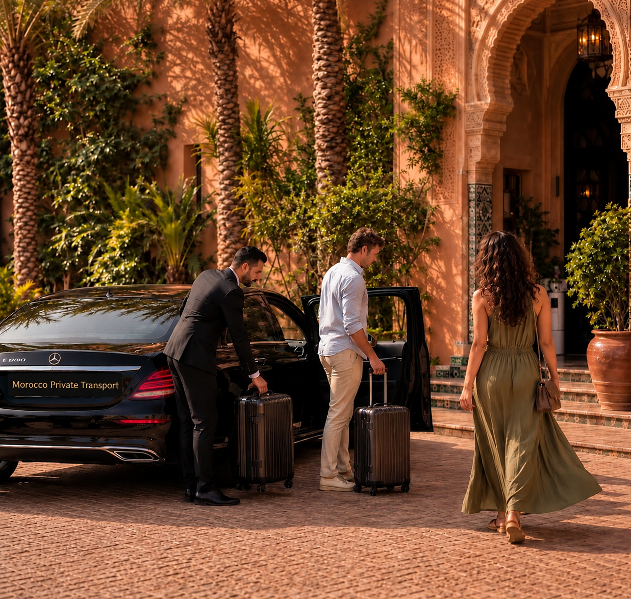 luxury transportation in morocco